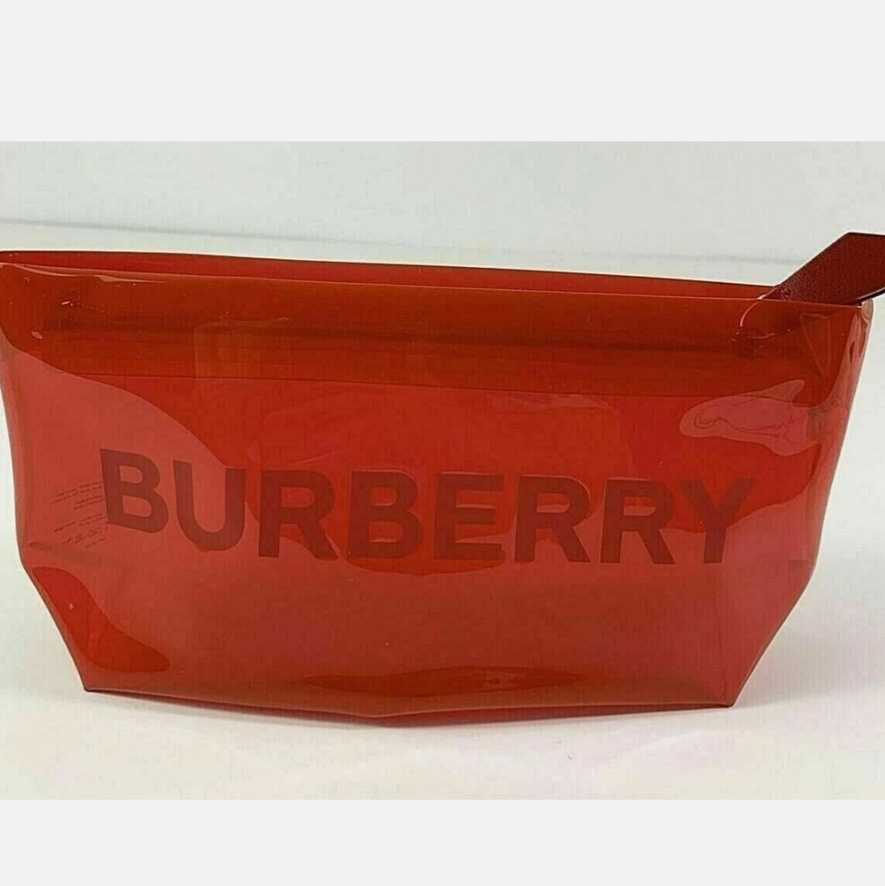Burberry Red Cosmetic Pouch